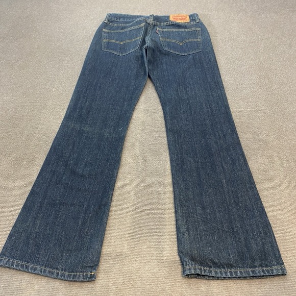 Levis 527 Jeans Mens Size 31x32 Blue Bootcut Denim Western Rockabilly Cowboy - Picture 1 of 11